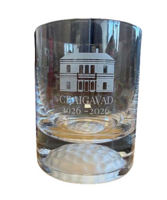 Craigavad 1926-2026 Whiskey Glass