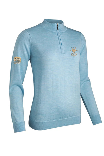 Craigavad 1926-2026 Amira Ladies Quarter Zip Sweater