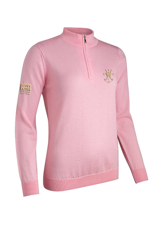 Craigavad 1926-2026 Amira Ladies Quarter Zip Sweater