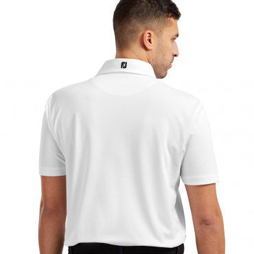 Craigavad 1926-2026 FootJoy Junior Polo Shirt White