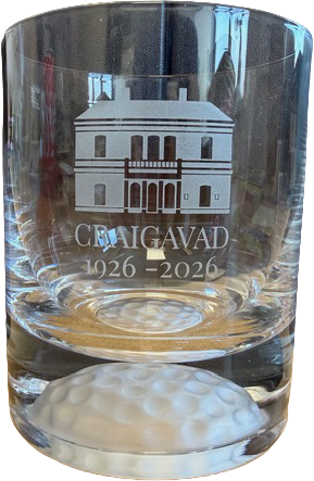 Craigavad 1926-2026 Whiskey Glass